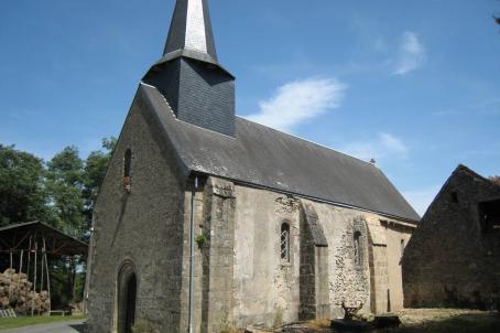 Church with a pinnacle