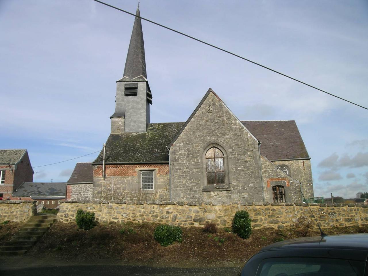 Church and bell tower