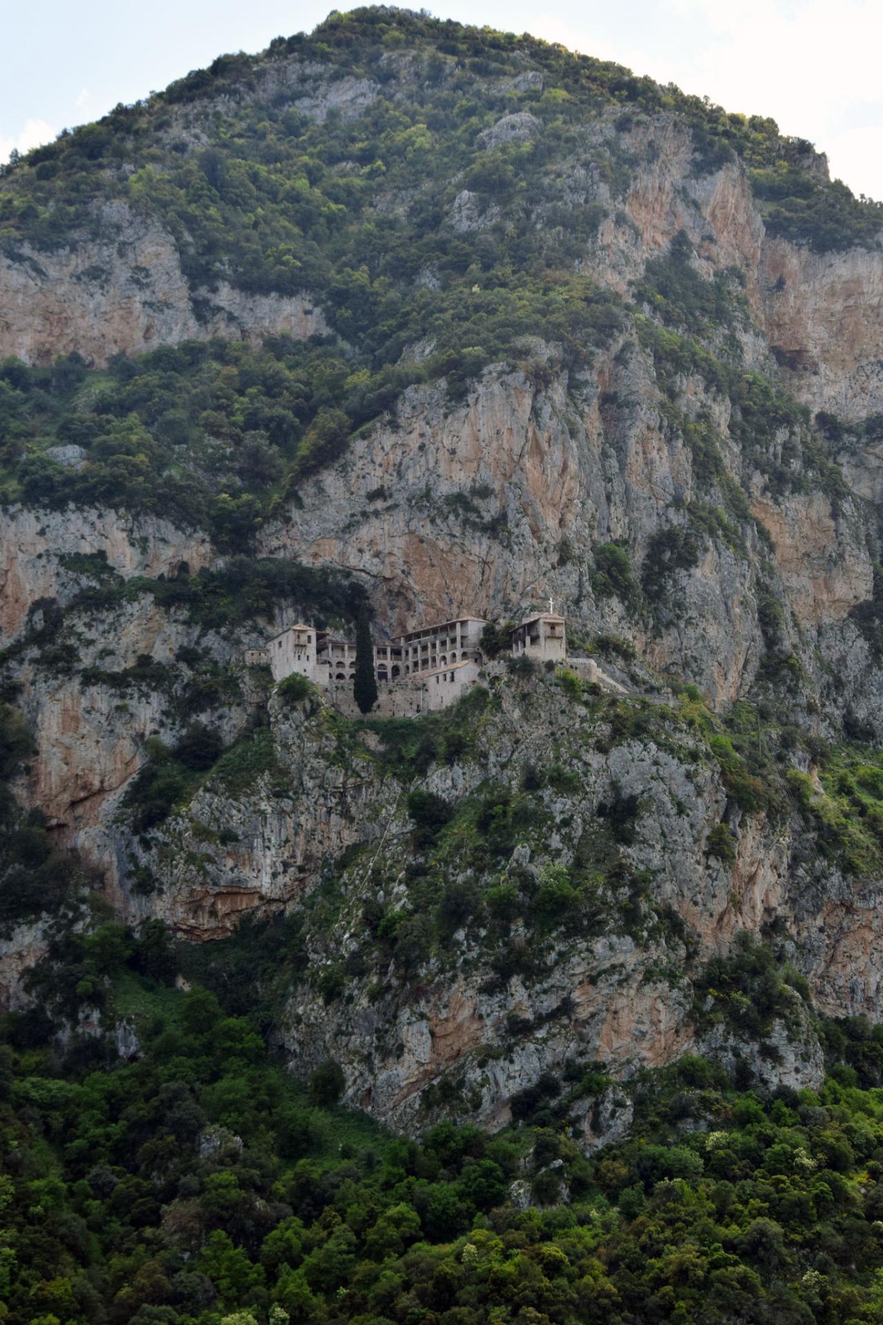 Church hanging on a cliff