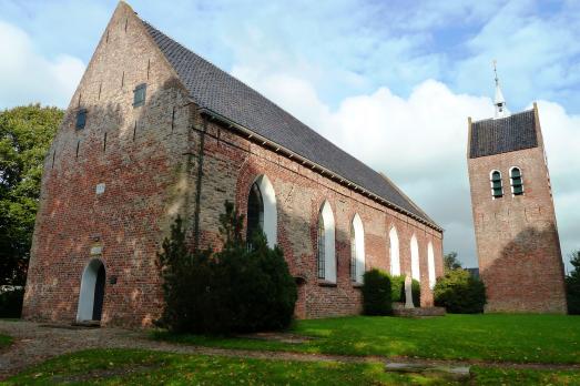 Kerk en toren, Baflo
