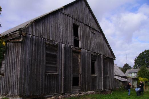 Wooden synagogue in Tirkšliai