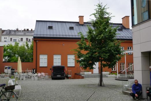 Synagogue at 50/52 Targowa St. in Praga