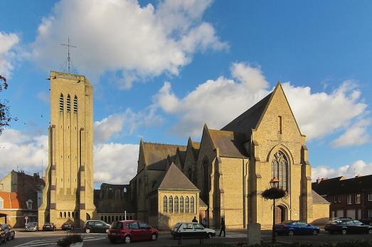 Saint-Martin Catholic Church at Bergues