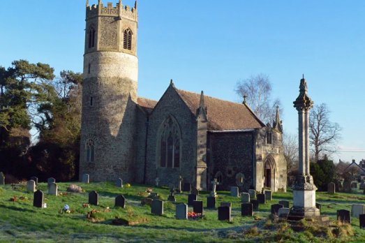 St Mary's Church, Rickinghall Inferior
